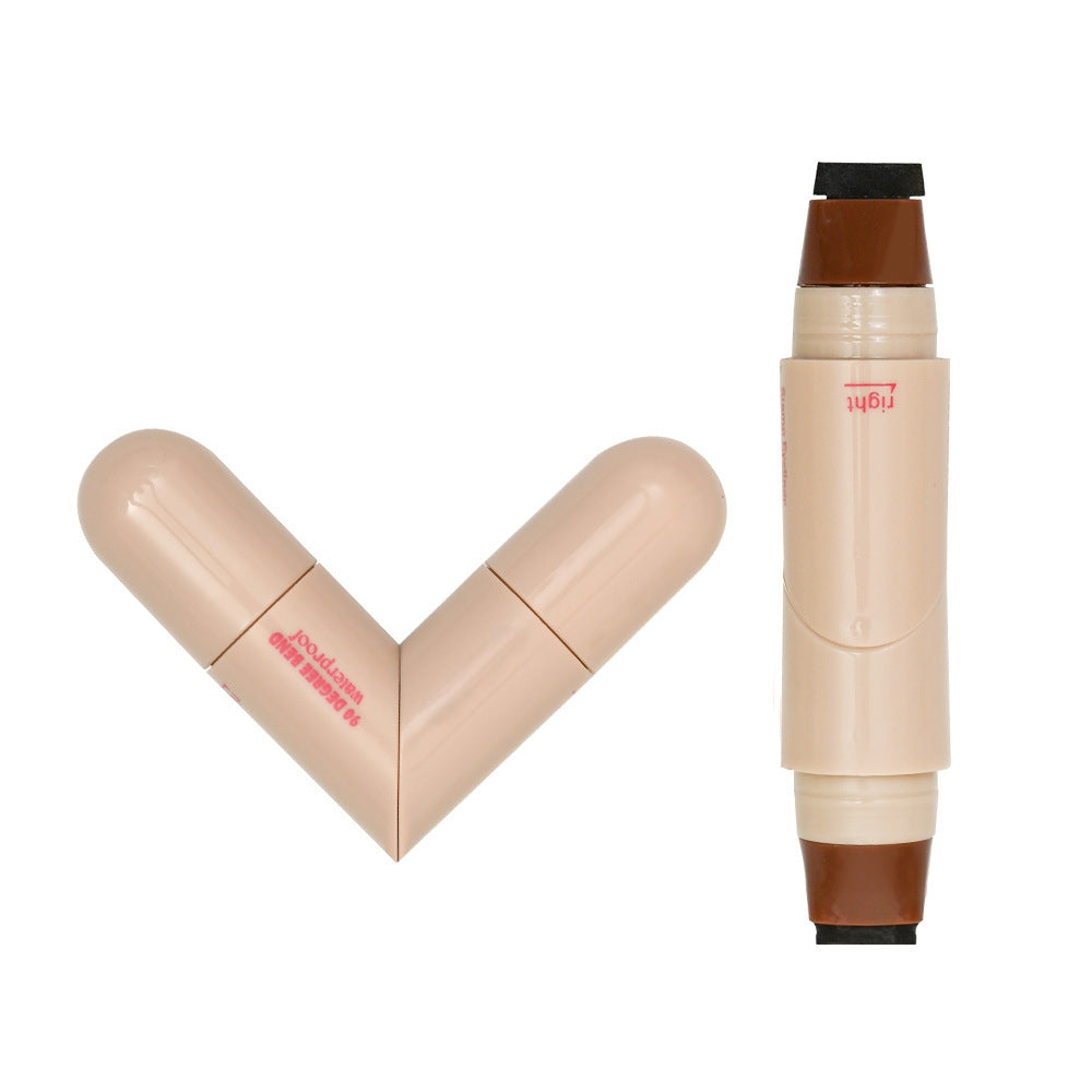 ✨Dual-Head Waterproof Eyeliner Pen 🎁– Rotating Winged Stamp for Precise, Easy Application