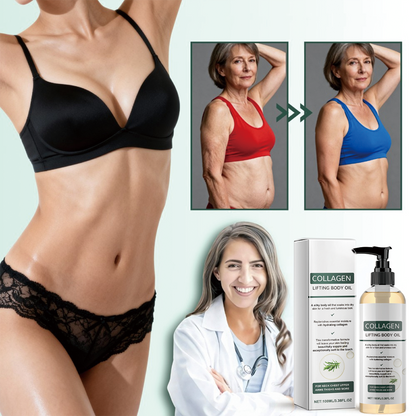 Collagen Oil: Lightweight Hydrating Body Oil for Smoother, More Radiant-Looking Skin