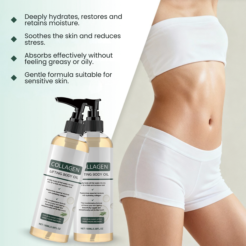 Collagen Oil: Lightweight Hydrating Body Oil for Smoother, More Radiant-Looking Skin