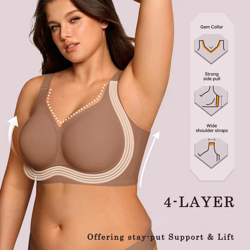 🎄🎅Christmas Sale — Ends in 2 Hours🔥 Full coverage wireless bra