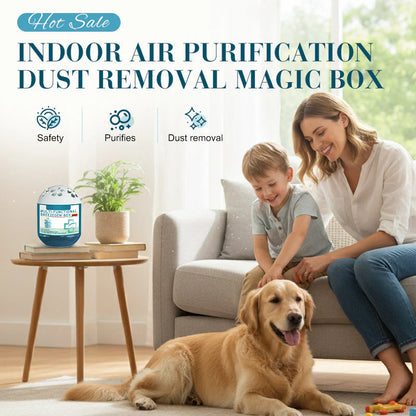 🔥2026 New & Upgraded - Indoor Air Purification Dust Removal  Box🏠Limited-Time Offer⏰