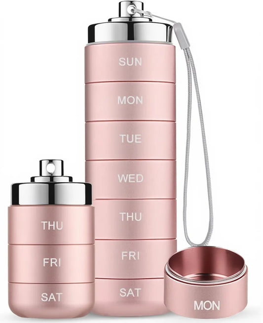 ✨Metal Pill Organizer🎁