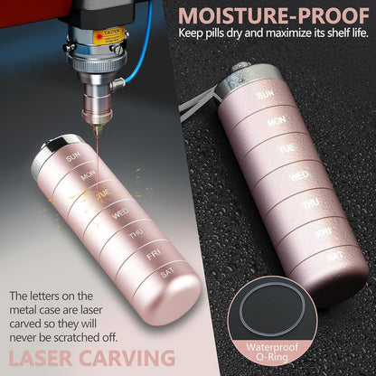 ✨Metal Pill Organizer🎁