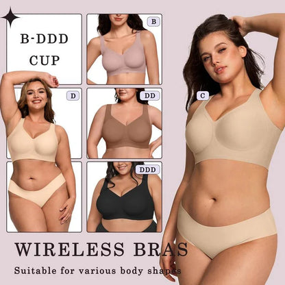 🎄🎅Christmas Sale — Ends in 2 Hours🔥 Full coverage wireless bra
