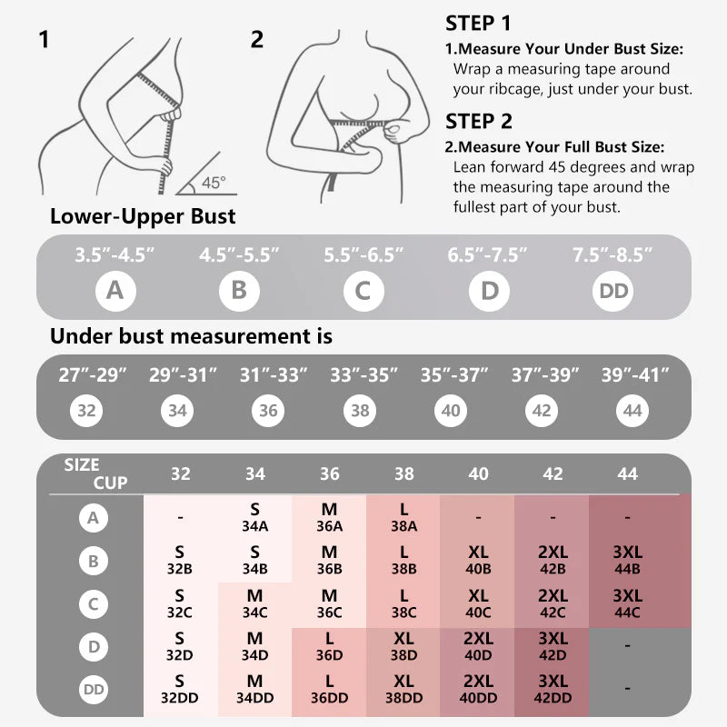 🎄✨Holiday Offer Ends Soon! Women’s Wireless Deep V Push-Up Bralette 🔥— Ultra-Comfortable T-Shirt Bra