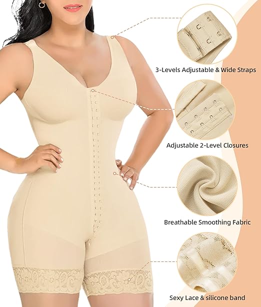 Full Coverage Butt Lifting Shapewear for Women