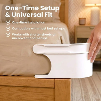 Bed Sheet Clips with Invisible Strips