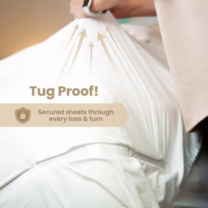 Bed Sheet Clips with Invisible Strips