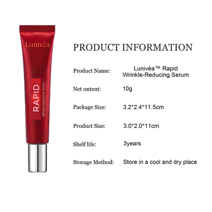 Results in 60 Seconds - Lunivéa Rapid Wrinkle-Reducing Serum for Wrinkles, Bags & Dark Circles