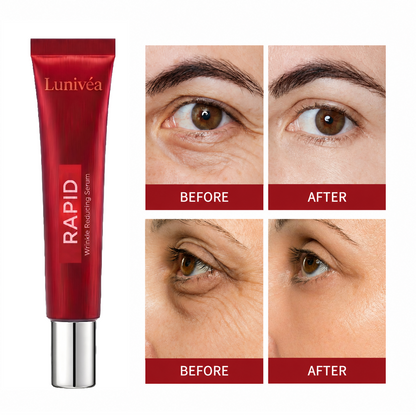 Results in 60 Seconds - Lunivéa Rapid Wrinkle-Reducing Serum for Wrinkles, Bags & Dark Circles