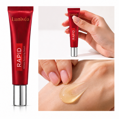 Results in 60 Seconds - Lunivéa Rapid Wrinkle-Reducing Serum for Wrinkles, Bags & Dark Circles