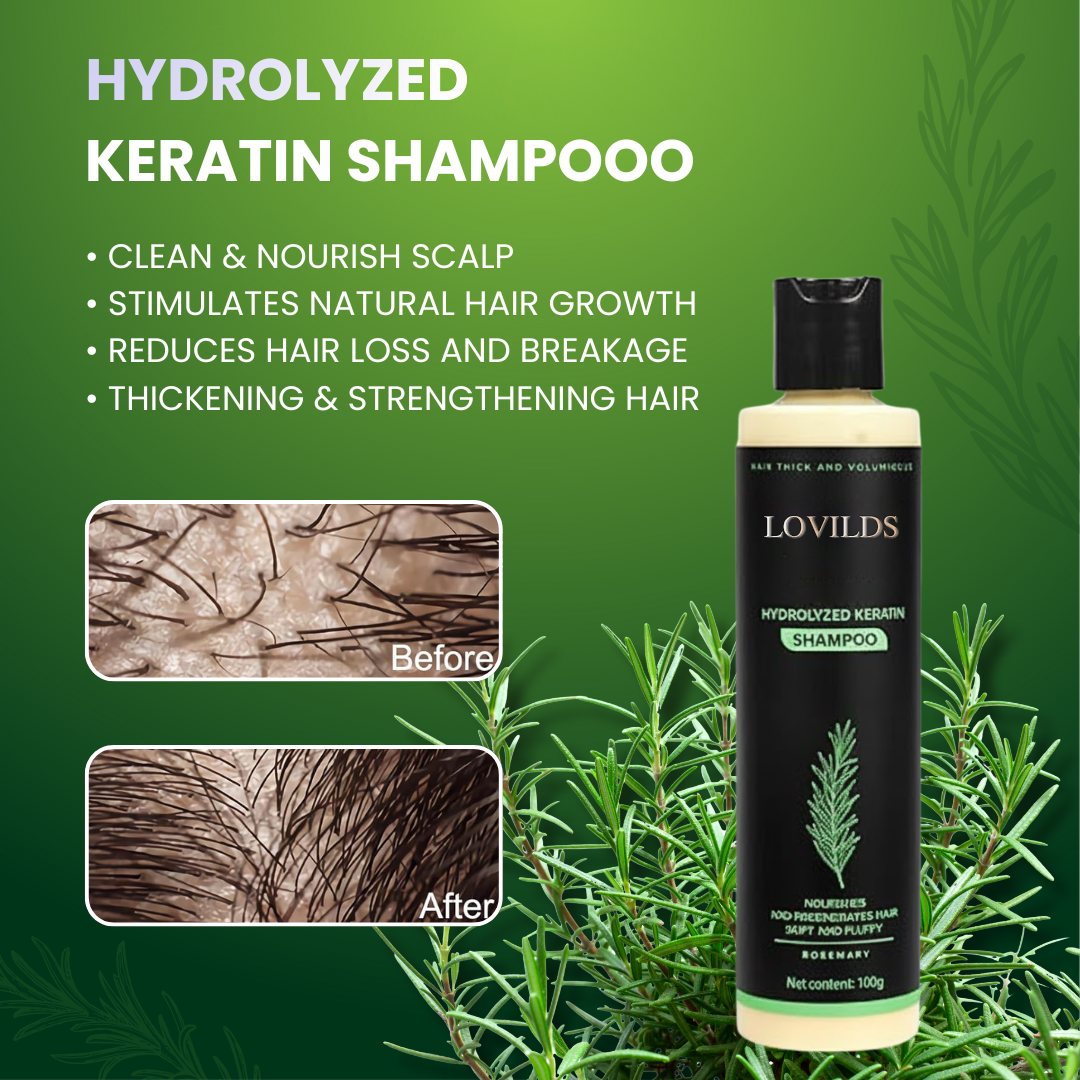 🔥50%OFF LOVILDS® Botanical Repair Keratin Shampoo