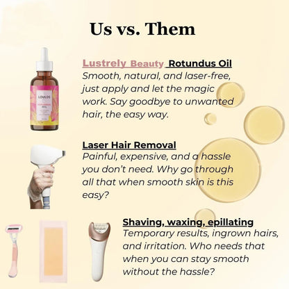 ✨ Natural Hair Removal Oil for Smooth, Radiant Skin – Gentle & Effective 🌿