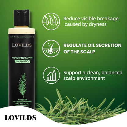 🔥50%OFF LOVILDS® Botanical Repair Keratin Shampoo
