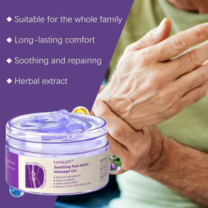 LOVILDS™ Herbal Ache Soothing Gel – Infused with Turmeric & Emu Oil for Joint Care